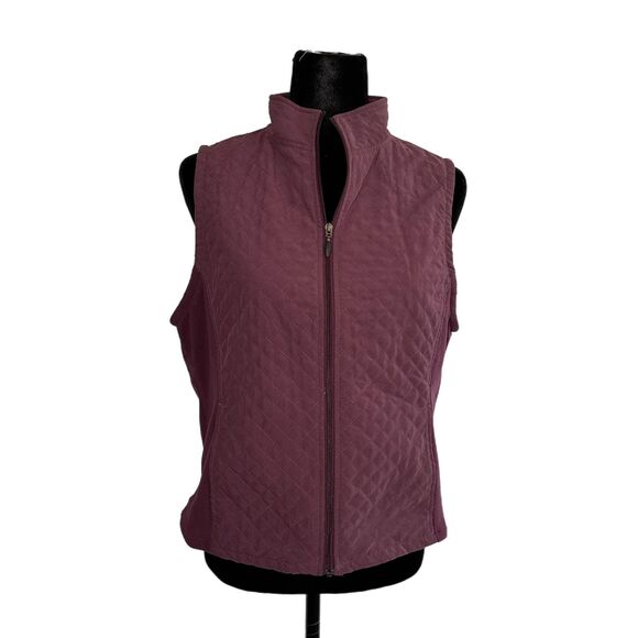 Columbia Women's Purple Thin Vest, Medium, Pre-owned - Picture 1 of 7